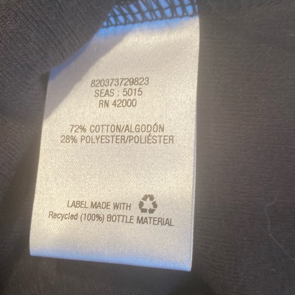 NWT and Vintage Basic Editions Black Velvet-Like Pullover Dressy Top - Picture 3 of 4